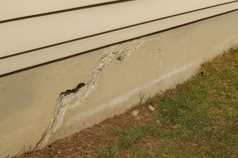 Cracked Foundation Repair detail